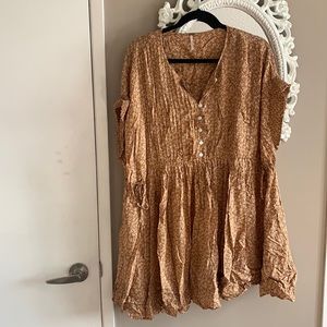 Free People floral minidress, size M
